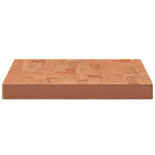 vidaXL Countertop without Sink L100xW50xH4cm Beech