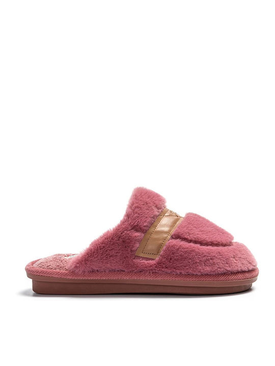 Jomix Winter Women's Slippers in Pink color