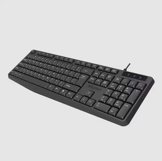 Meetion MT-K200 Само клавиатура Английски US Кафяв
