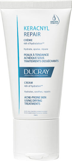 Ducray Keracnyl Repair 48h Cream Face 50ml