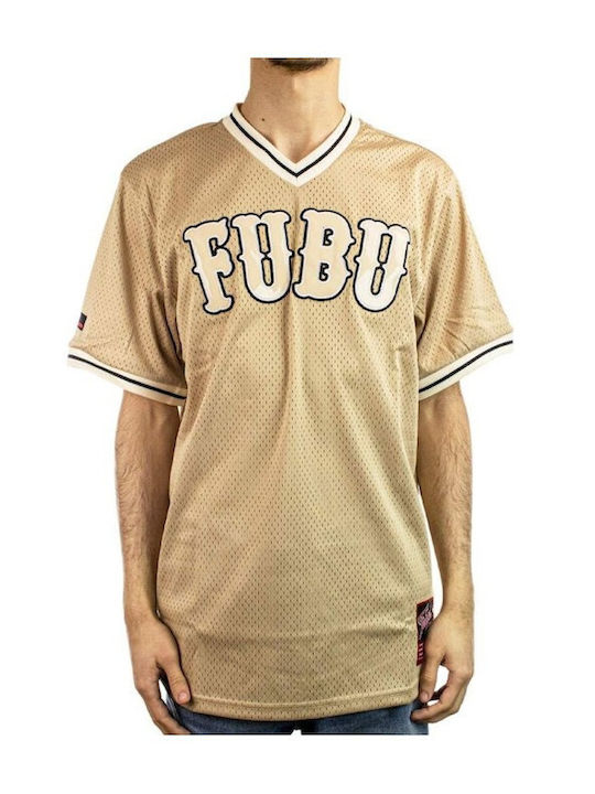 Fubu Men's Short Sleeve T-shirt Brown