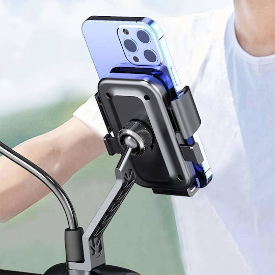 Roc Mount Phone Motorcycle with Adjustable Arm for Mirror