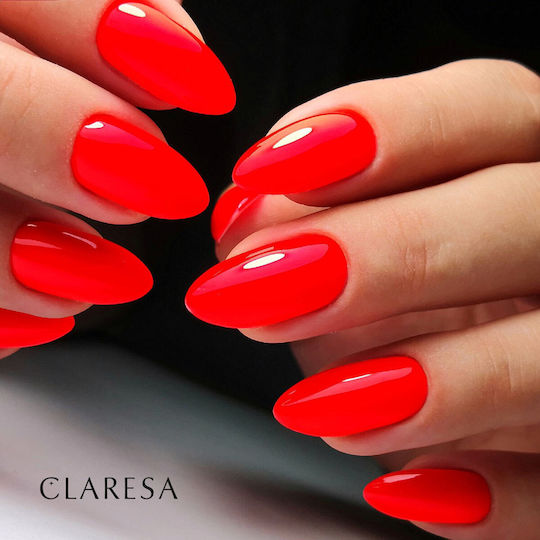 Claresa Fluo 4 Gel Nail Polish Fluorescent Yellow 4 5ml