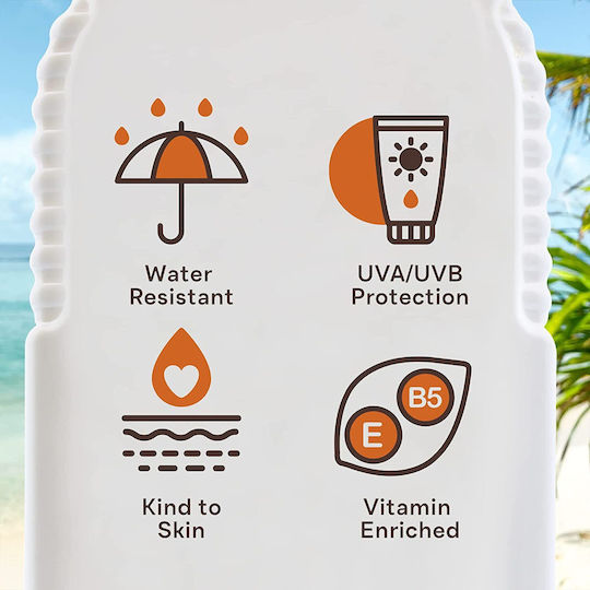 Malibu Sun Body Lotion Waterproof Waterproof Sunscreen Lotion for the Body SPF50 200ml