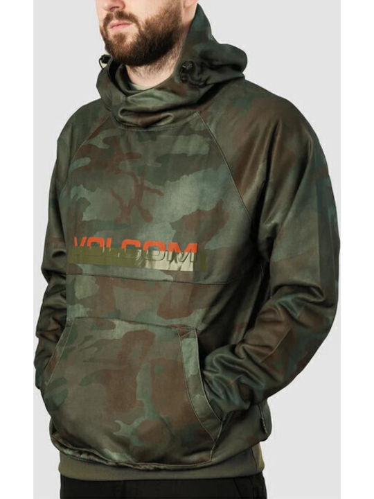 Hydro Riding Φούτερ με Κουκούλα Cloudwash Camo