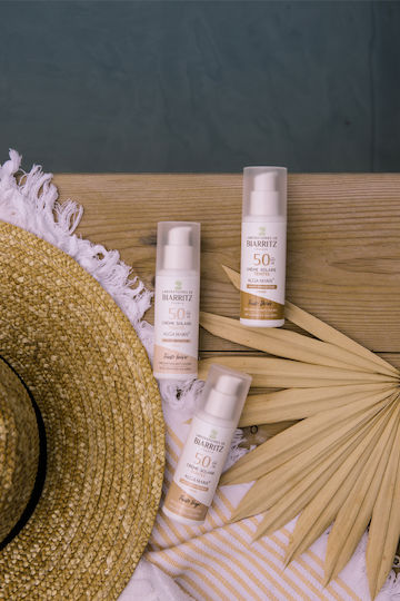 Laboratories de Biarritz Tinted Mineral Αδιάβροχη Αντηλιακή Κρέμα Προσώπου SPF30 με Χρώμα 02 Beige 50ml