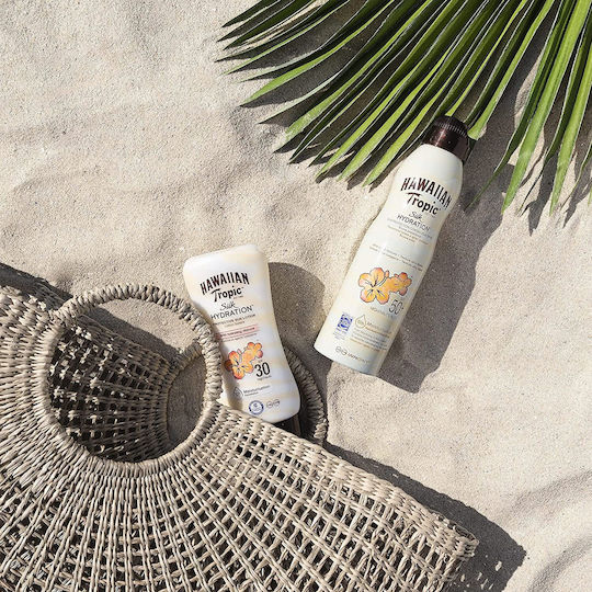 Hawaiian Tropic Satin Protection Αδιάβροχη Αντηλιακή Λοσιόν Σώματος SPF50 180ml