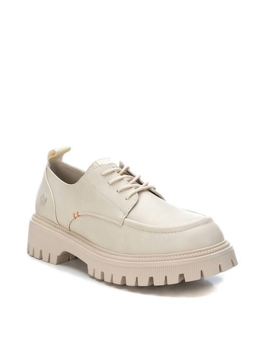 Γυναικεία Oxfords σε Μπεζ Χρώμα