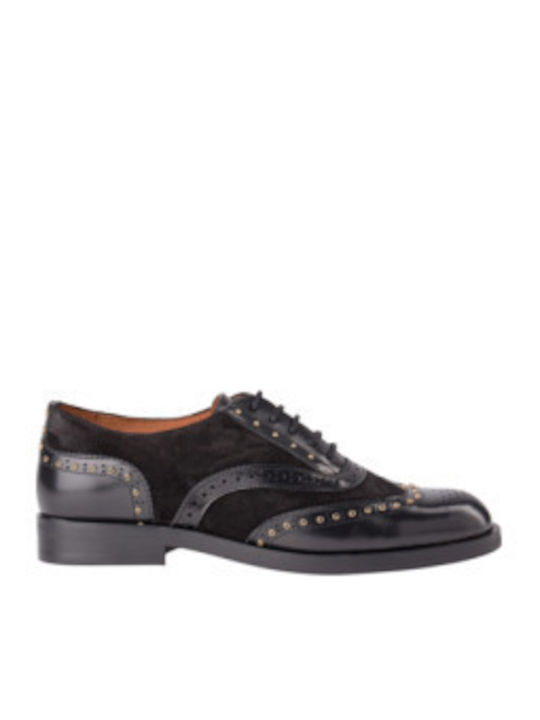 Mos Mosh Women's Oxford Shoes Black