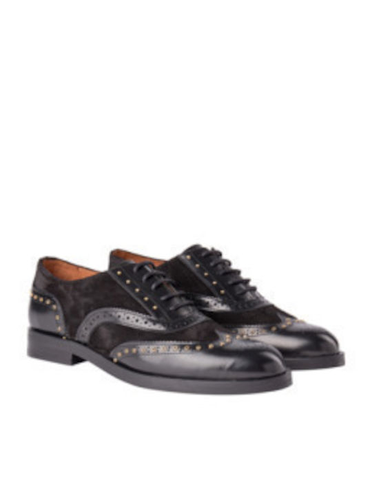 Γυναικεία Oxfords σε Μαύρο Χρώμα