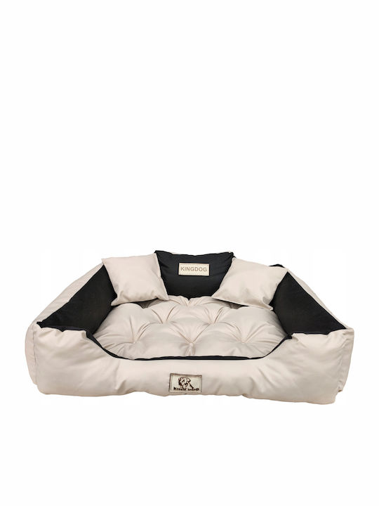 KingDog Καναπές Σκύλου Μπεζ 75x65εκ. KingDog Καναπές Σκύλου Μπεζ 75x65εκ.