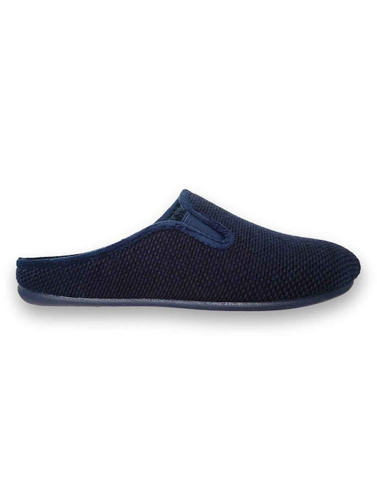 Comfy Anatomic Winterliche Herrenhausschuhe Blau