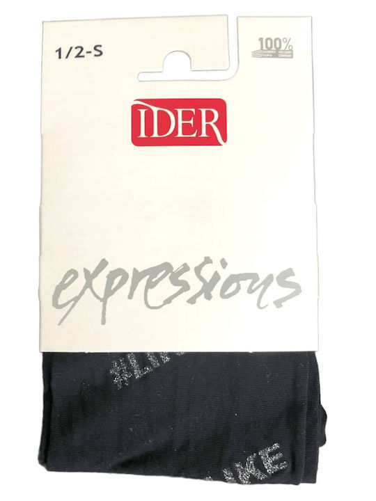 Like Οpaque Γυναικείο Καλσόν 40 Den Μαύρο με Print