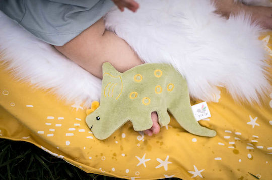 Tikiri Πανάκι Μωρού Triceratops Με Crinkle Πράσινο