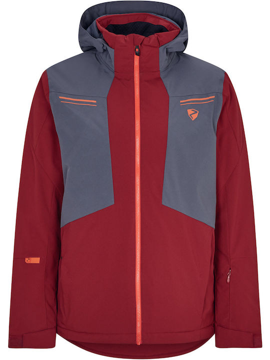 Ziener Tafar Men's Ski & Snowboard Jacket Red 234200_326