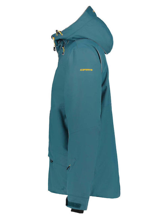 Icepeak Chester 56229659-530 Männer Jacke aus für Ski & Snowboard Blau