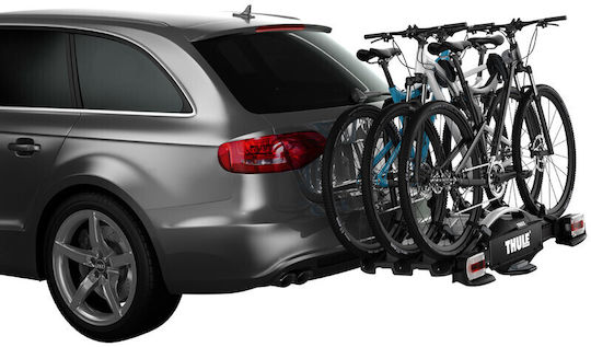 Thule Velocompact 927/926101 7pin Βάση Κοτσαδόρου Αυτοκινήτου για 4 Ποδήλατα