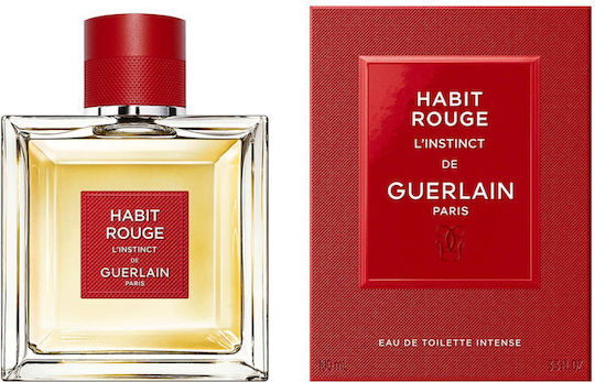 Guerlain Habit Rouge L'instinct Тоалетна вода Интензивен 100мл