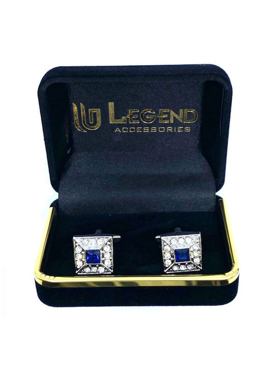 Legend Accessories Μανικετόκουμπα σε Μπλε Χρώμα