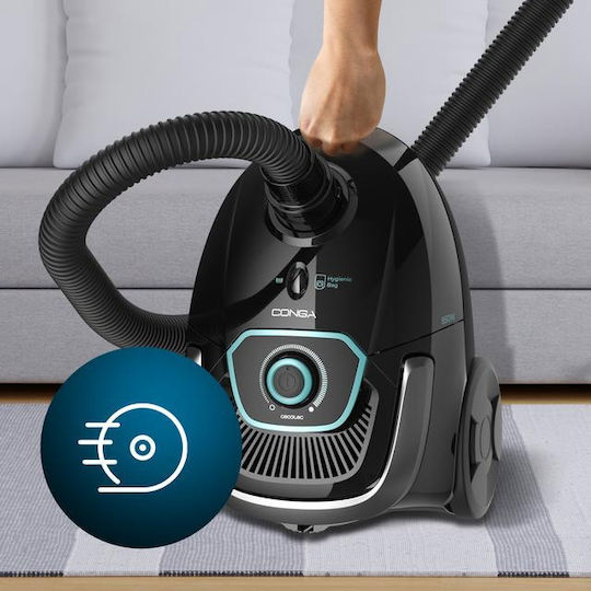 Cecotec 08577 Vacuum Cleaner 890W Bagged 4lt Black