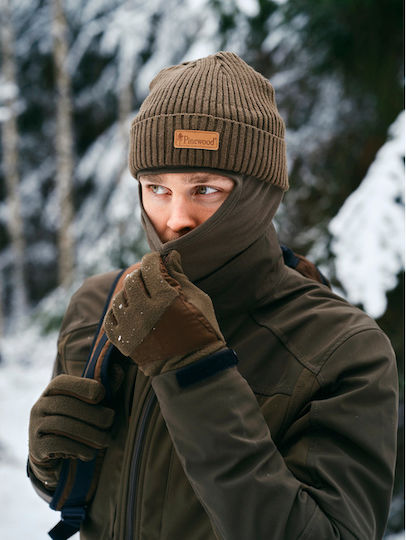 Pinewood Fleece Военни Ръкавици в Khaki цвят
