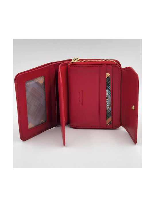 Juice Small Leather Women's Wallet Red