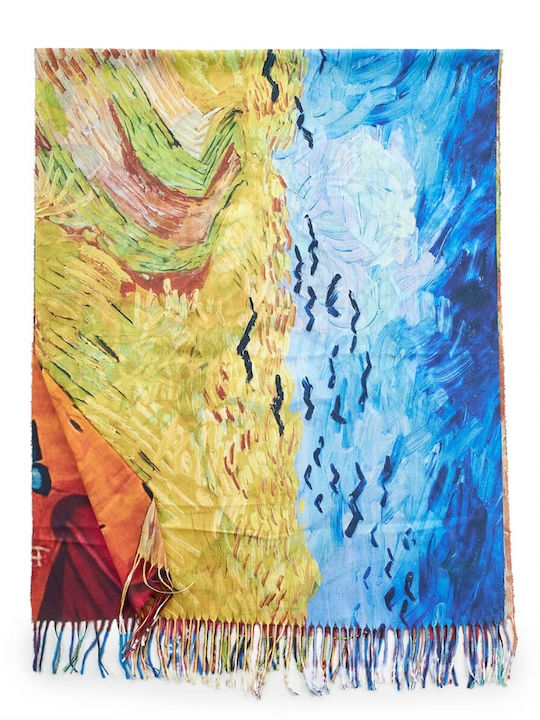 Women's Wool Scarf Multicolor
