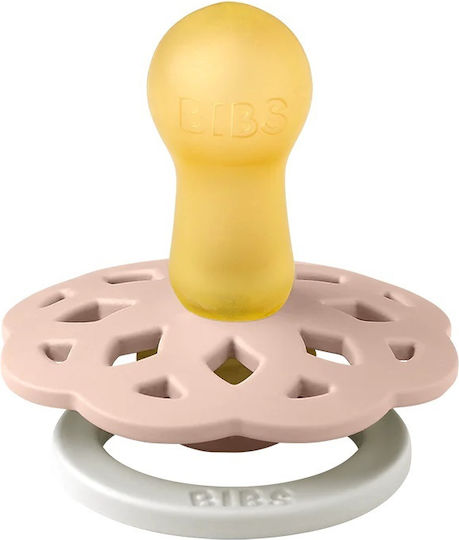 Bibs Boheme Pacifiers Rubber Boheme Glow - Blush / Vanilla for 6+ months 2pcs