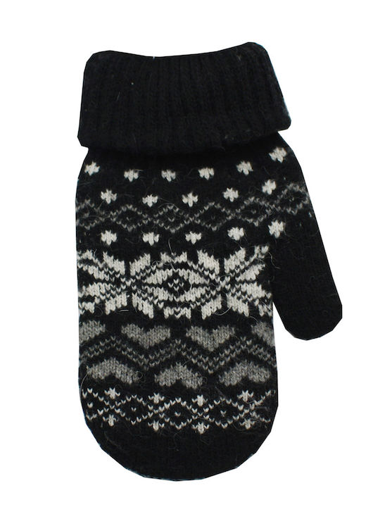 Brims and Trims Women's Knitted Gloves Black