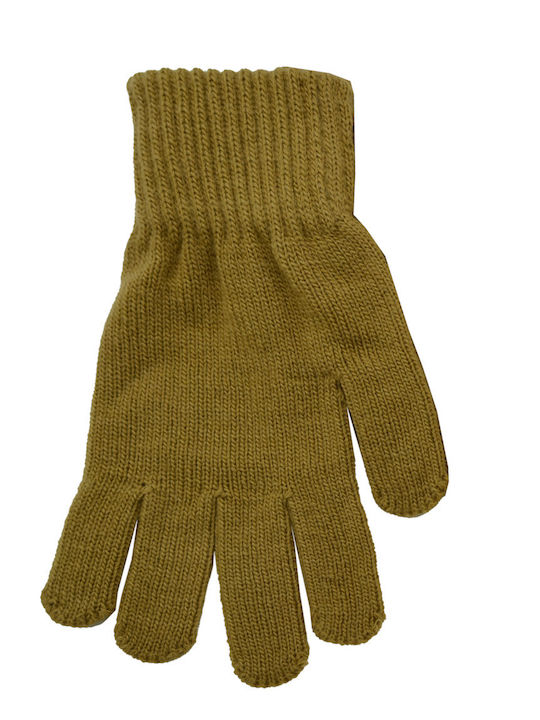 Brims and Trims Women's Knitted Gloves Brown