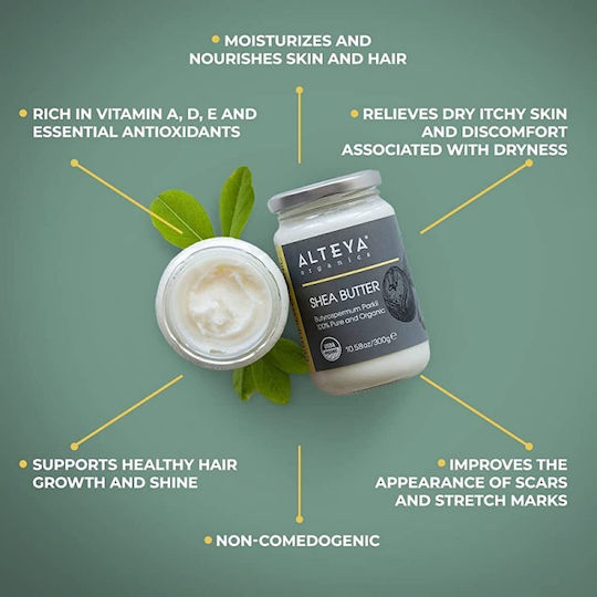 Alteya Organics Organic Shea Butter Drops 300gr