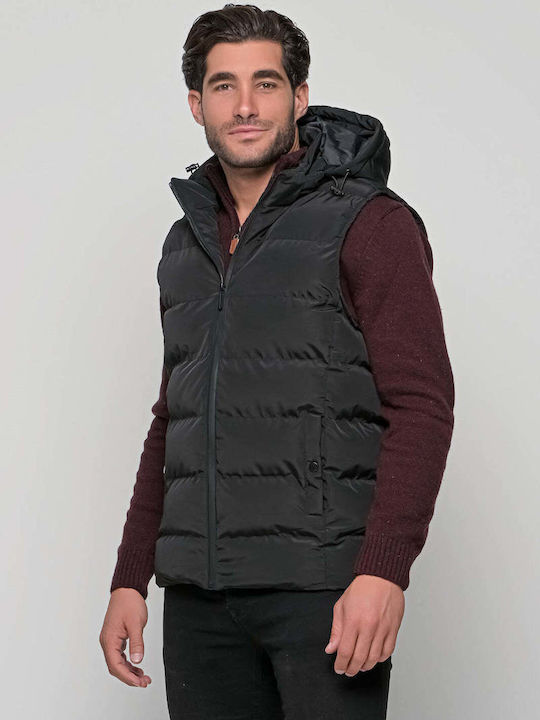 NYT Men's Sleeveless Jacket Black.