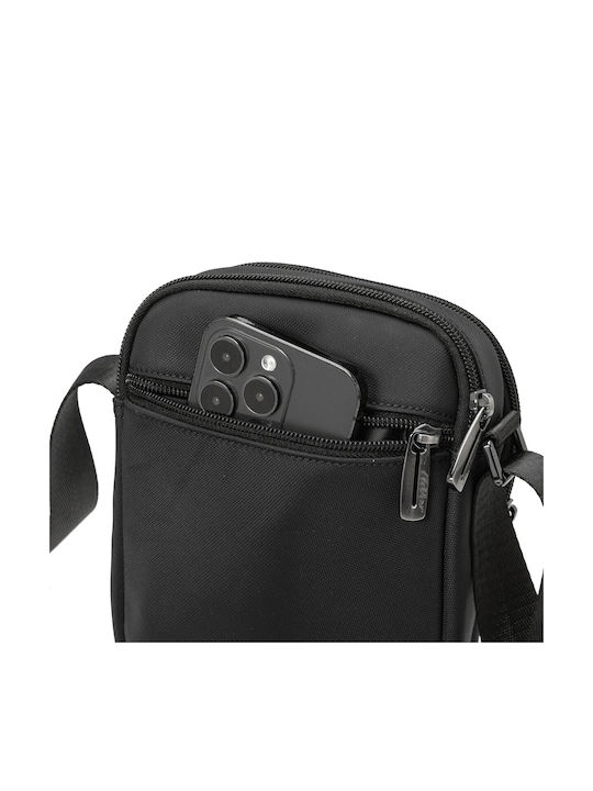 Lavor Herrentasche Schulter / Crossbody Schwarz