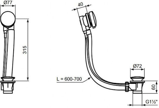 Ideal Standard Valve White