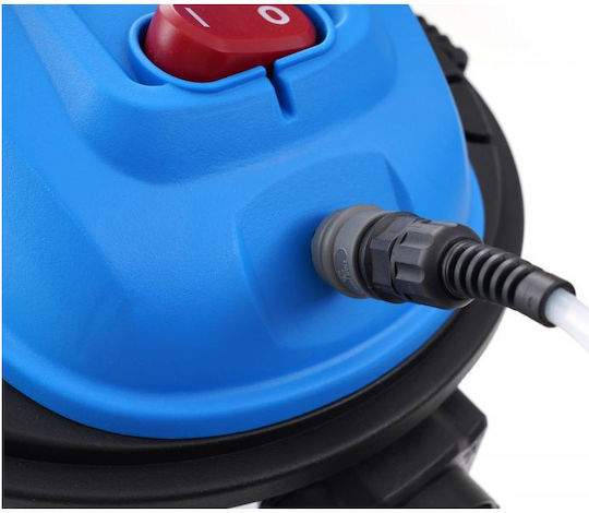 Kraft World Kd473 Aspirator Umed Uscat 1600W Cu Recipient Inox 24L Argintiu