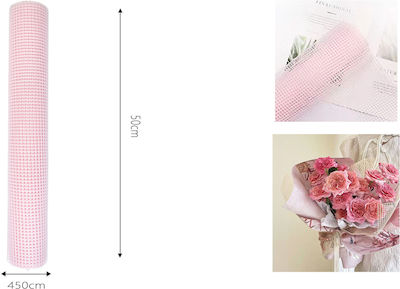 Cosmofan Einwickelpapier für Geschenke Rosa 50x450cm.