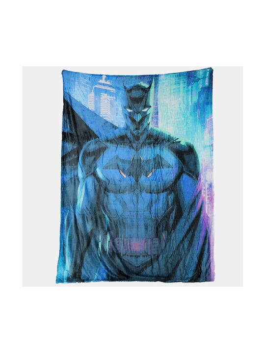 Dc Comics Blanket Fleece Blue 150x200cm