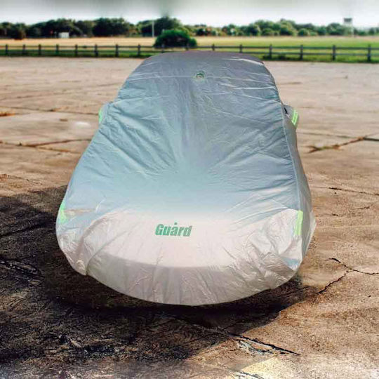 Guard SilverTech Κουκούλα με Τσάντα Μεταφοράς 432x150x127cm Αδιάβροχη Medium για Sedan που Στερεώνεται με Λάστιχο