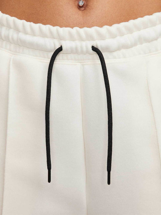 Tech Fleece Παντελόνι Φόρμας με Λάστιχο Beige