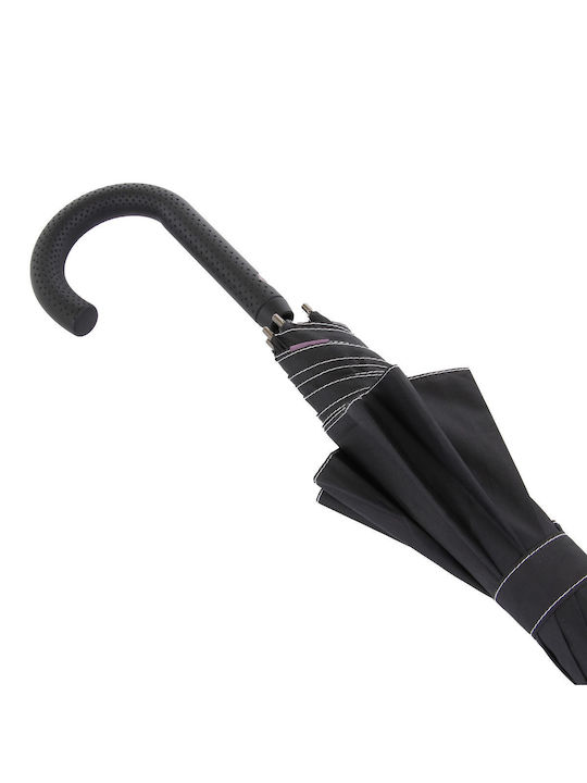 Anna Morellini Umbrella Compact Black/Ocra
