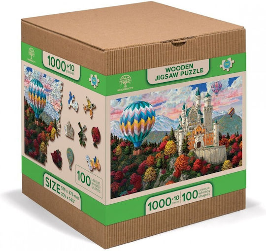 Das Neuschwanstein Schloss Puzzle 2D 505 Teile