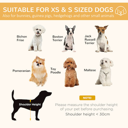 Pawhut Metallic Dog Park with 6 Panels 120x120x60cm Multicolour