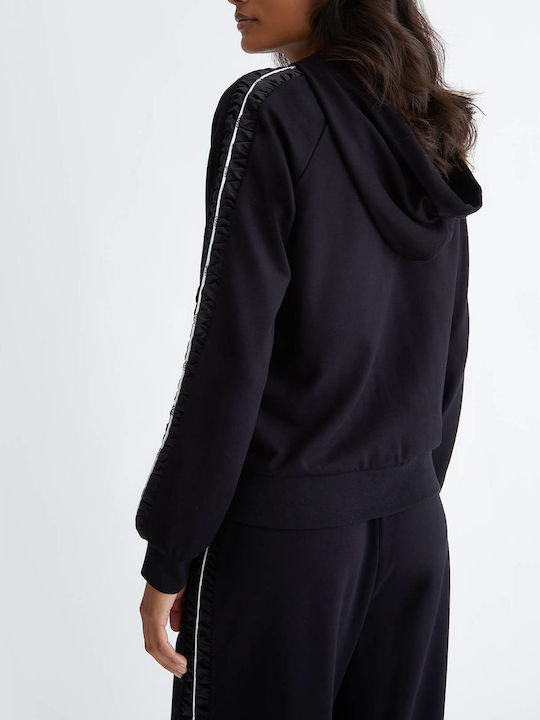 Hero Women's Sweatshirt Jacket Hooded Black
