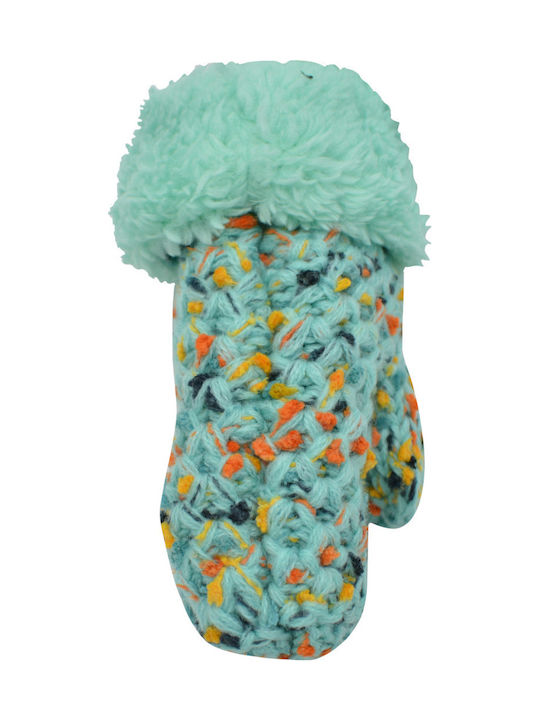 Kinderhandschuhe MItten Türkis