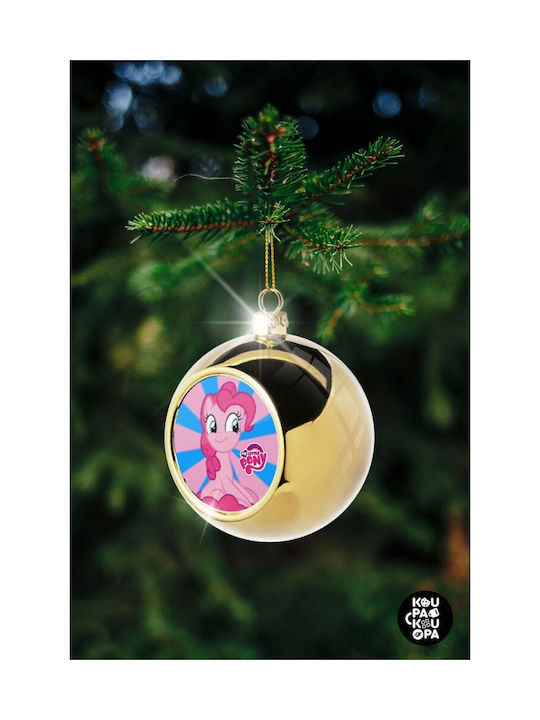 Μικρό Μου Πόνυ Weihnachtshänger Kugel Ornament Gold