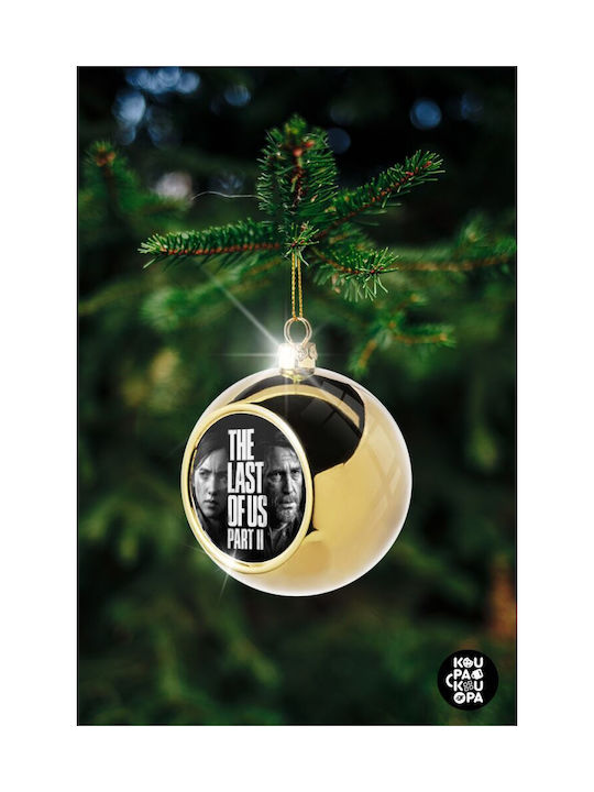 Last Of Us 2 Christmas Ball Ornament Gold