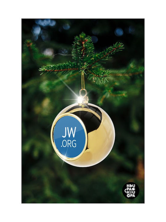 Jw.org Weihnachtshänger Kugel Ornament Gold