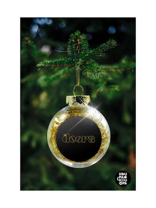 The Doors Christmas Plastic Ball Ornament Transparent 8cm