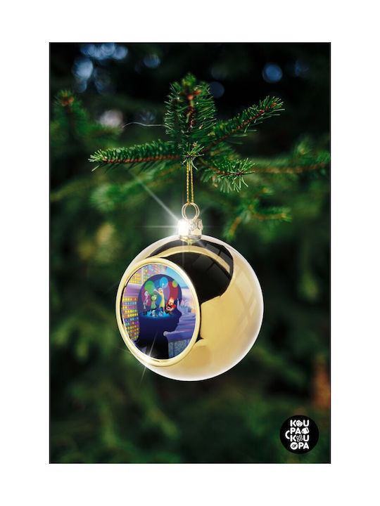 Τα Μυαλά Που Κουβαλάς Christmas Ball Ornament Gold