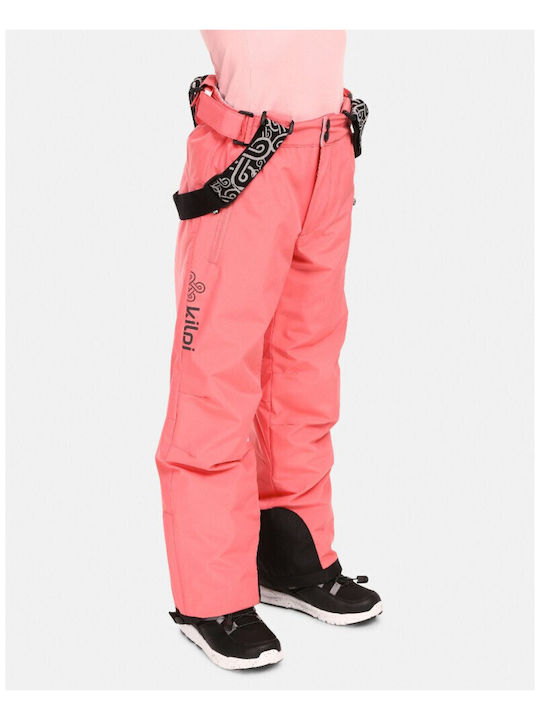 Kilpi UJ0403KI-PNK Kids Trousers for Ski & Snowboard Pink